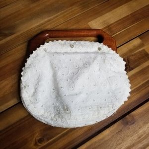 Vtg The Bee Hive Of Baltimore Bermuda Purse